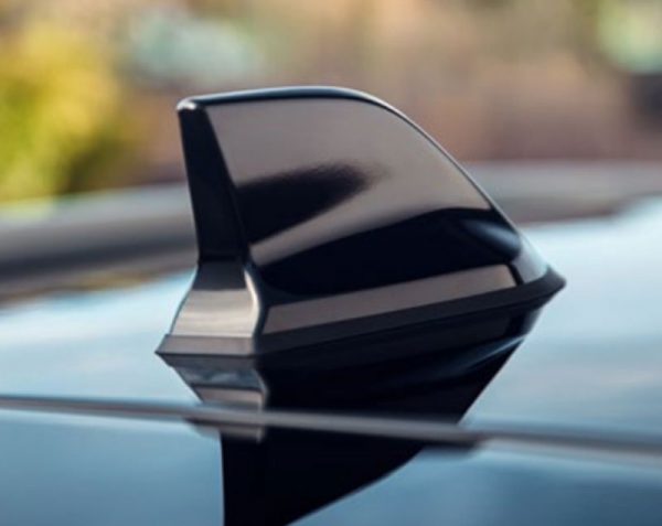 Antena Universal Tipo Tiburón Para Techo De Coche (negra